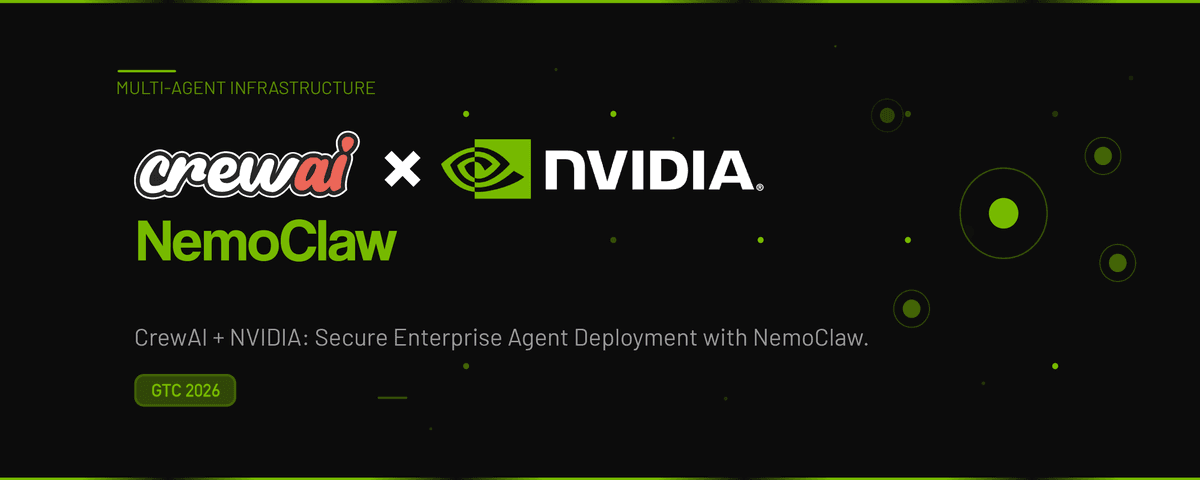Orchestrating Self-Evolving Agents with CrewAI and NVIDIA NemoClaw